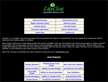 Tablet Screenshot of litechat.com